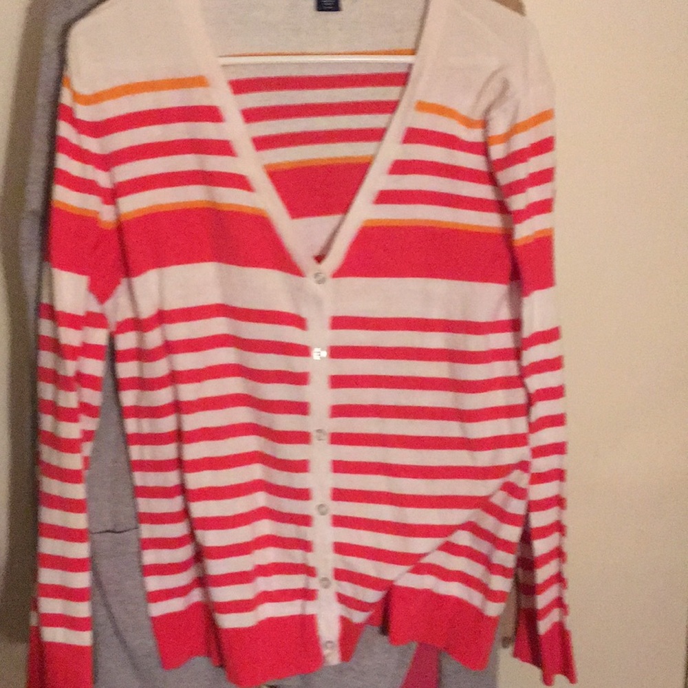 Button down sweater
